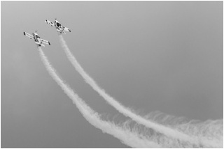 AerDynamics displaying over Brittas