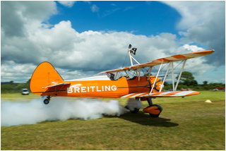 Breitling Wingwalkers depart for their display at Foynes