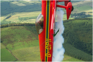 CAP 231 G-CPII, flown by Eddie Goggins, goes vertical
