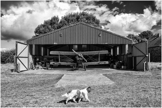 SE5a replica G-BKER at Brittas