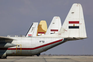 Egyptian Air Force Lockheed Martin C-130H-30 Hercules SU-BKU 1295 IM2 2350