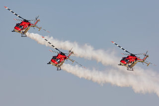 Indian Air Force Sarang Display Team HAL Dhruv MkI ZD4043 IM2 9430