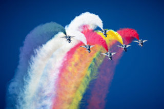 PLAAF BaYi Display Team Chengdu J-10S-12 IM2 5254