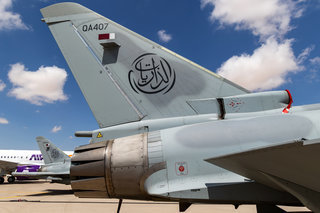 Qatari Air Force Eurofighter Typhoon QA407 IM1 3458