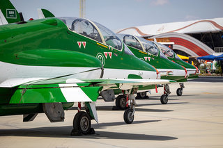 Saudi Air Force Saudi Hawks BAE Systems Hawk Mk65A IM2 6213