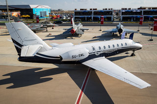 Smart Aviation Egypt Cessna 680 Citation Sovereign SU-SML IM1 3958