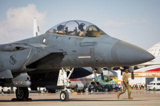 US Air Force Boeing F-15E Strike Eagle 87-0193 SJ IM2 0304