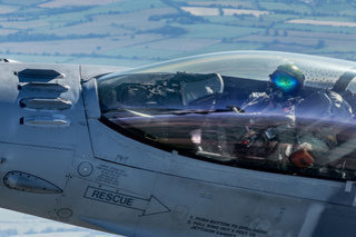 Belgian Air Force General Dynamics F-16BM Fighting Falcon FB-17 IM1 7298