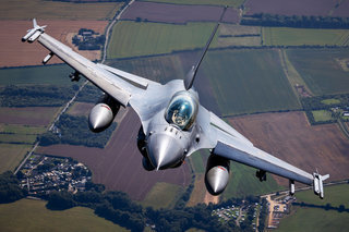 Belgian Air Force General Dynamics F-16BM Fighting Falcon FB-17 IM2 2351