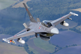 Royal Danish Air Force General Dynamics F-16BM Fighting Falcon ET197 IM2 0492