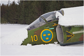 Saab AJS37 Viggen 37041 at Lulea