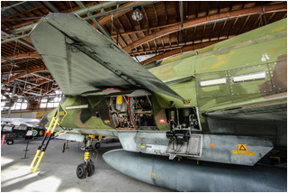 Saab AJS37 Viggen, 37080, 35-15 in the Vasteras Flygmuseum