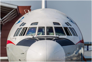Air Koryo Ilyushin Il-18D P-835 nose