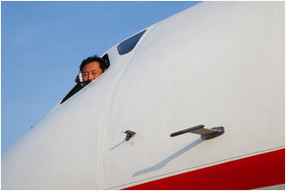 Air Koryo Tupolev Tu-134B-3 P-813 pilot