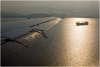 Coming into land at Wonsan