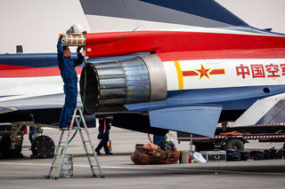 PLAAF BaYi J-10 IM1 4168 11