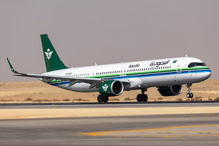 Saudi Arabian Airlines Airbus A321neo IM1 4539 HZ-ASAG