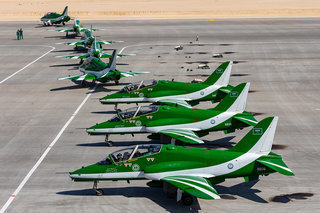 Saudi Hawks BAE Systems Hawk Mk65A IM2 2717 8808