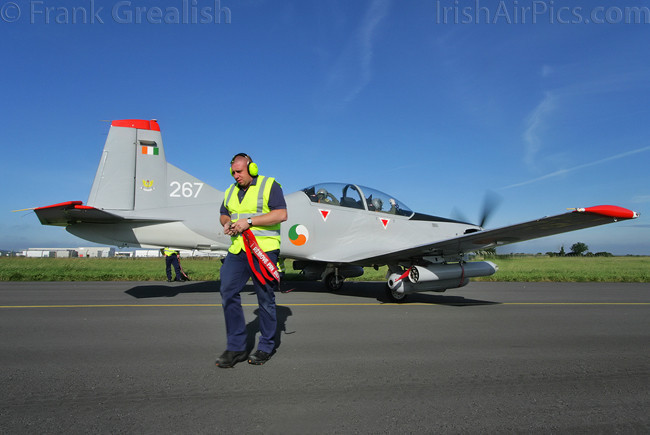Irish Air Corps PC-9M Air Firing 2008 Irish Air Corps PC-9M Air Firing 2008