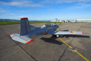 Irish Air Corps Pilatus PC-9M Air Firing 2008