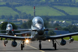 Irish Air Corps Pilatus PC-9M Air Firing 2008