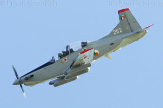 Irish Air Corps Pilatus PC-9M Air Firing 2008