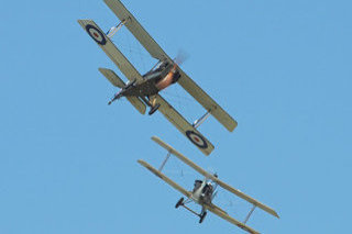 Royal Aircraft Factory SE5A, G-BMDB, Desmond Biggs