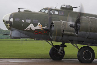Boeing B-17G Flying Fortress 299P, G-BEDF, B-17 Preservation Ltd