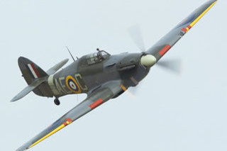 Hawker Hurricane XIIB, G-HURR, Real Aircraft Company