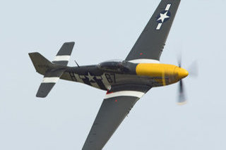 North American P-51D Mustang, G-BTCD, Old Flying Machine Company