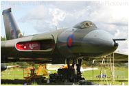 Avro Vulcan B.2, XM575, East Midlands Aeropark