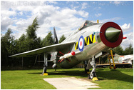 BAC Lightning F.53, ZF588, East Midlands Aeropark