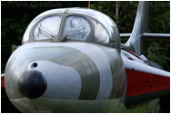 Hawker Hunter T7, XL569, East Midlands Aeropark