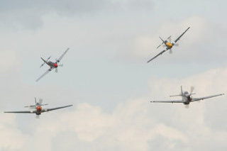 North American P-51D Mustang, G-BTCD, Old Flying Machine Company