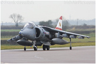 RAF Cottesmore - Harrier GR9 ZG477 with a 1F Squadron special tail