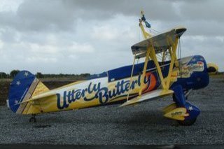 Boeing A-75N1 Stearman, N707TJ, Utterly Butterly