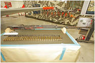 Hispano 20mm cannon from an Irish Air Corps Vampire trainer