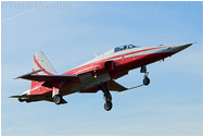 Emmen, 24 January 2008 - Northrop F-5E Tiger II, J-3091, Swiss Air Force